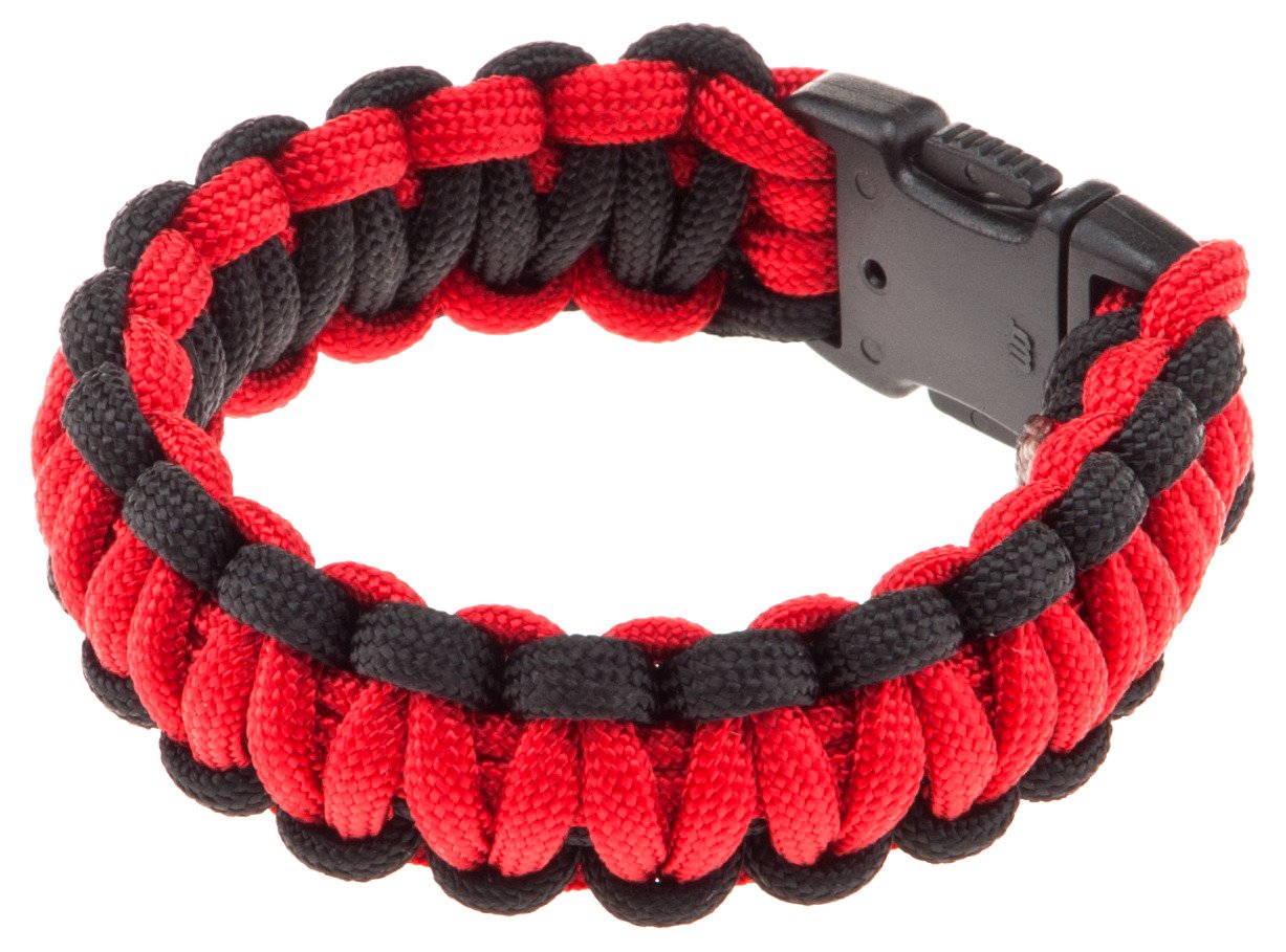 Bison Designs Paracord Side-Release Cobra Small Survival Bracelet