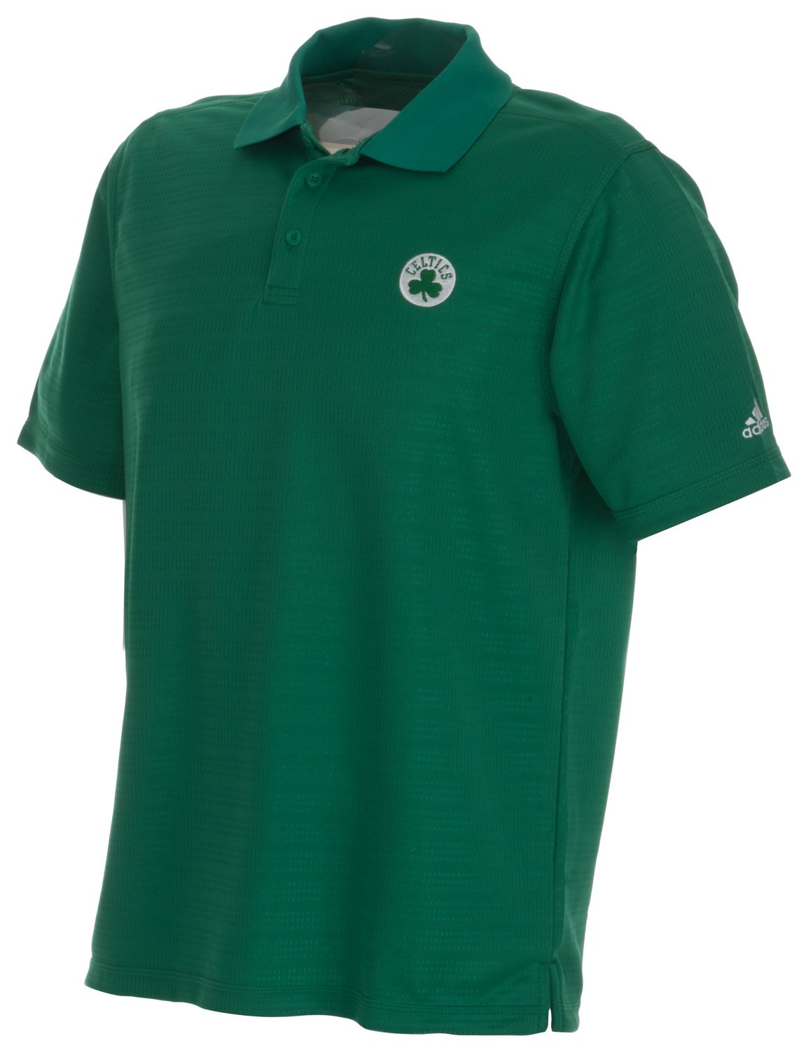 adidas Men's Boston Celtics Primary Logo Polo Shirt