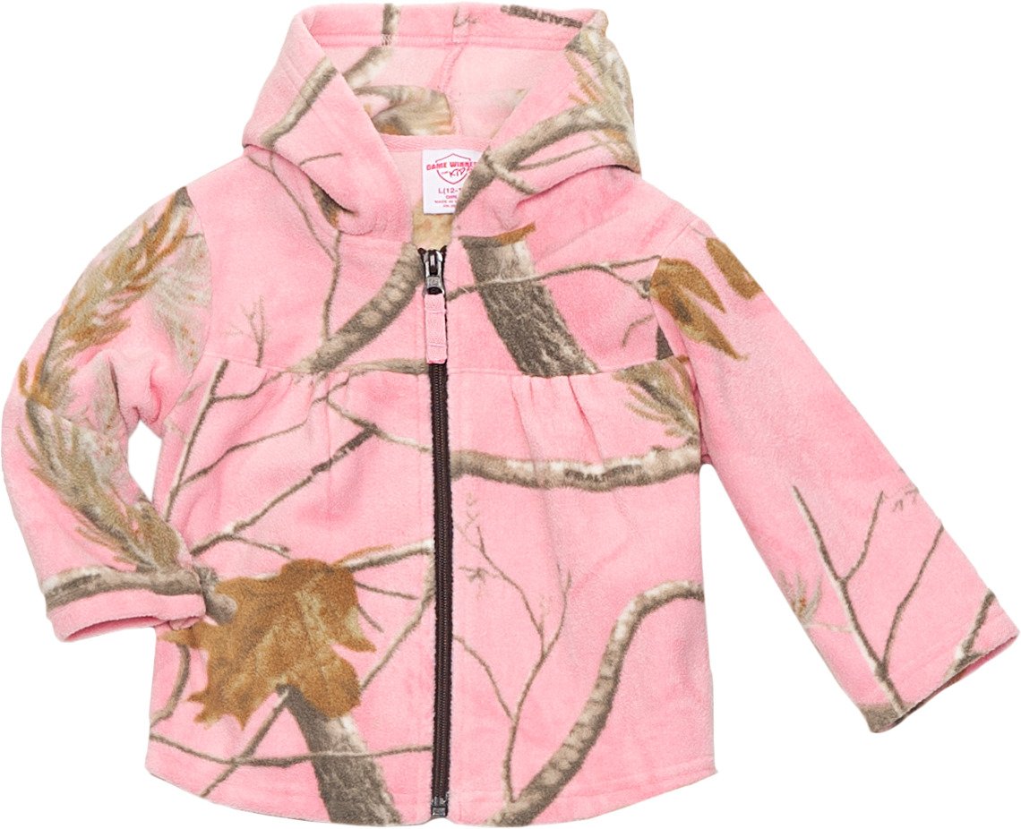 Game Winner® Infant Girls' Polar Fleece Zip Up Jacket