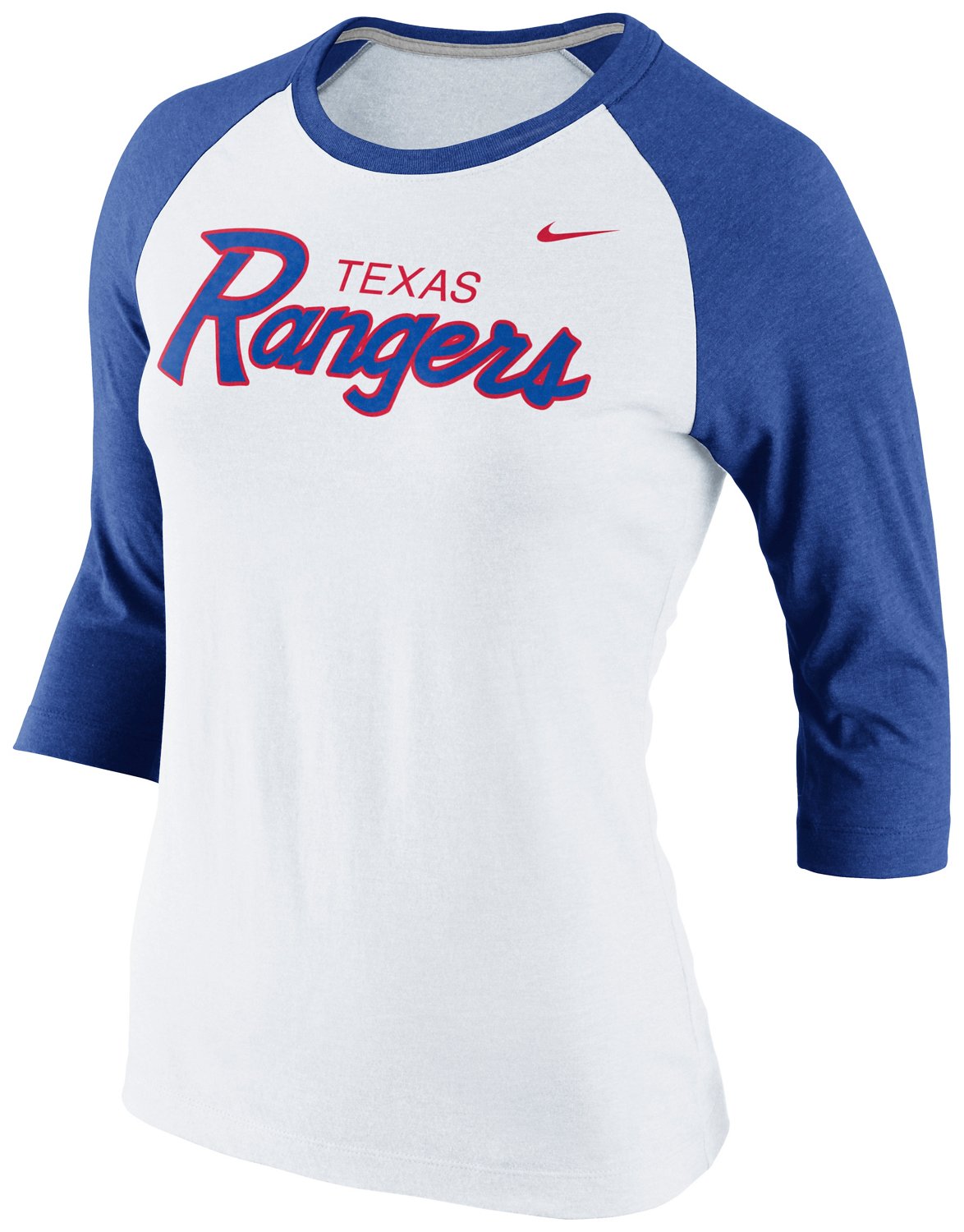 Nike Women's Texas Rangers CP Raglan 3/4-length T-shirt