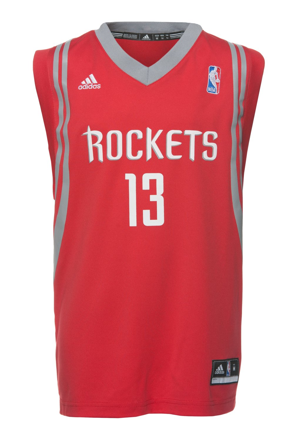 adidas Boys' Houston Rockets Revolution 30 Replica Road Jersey