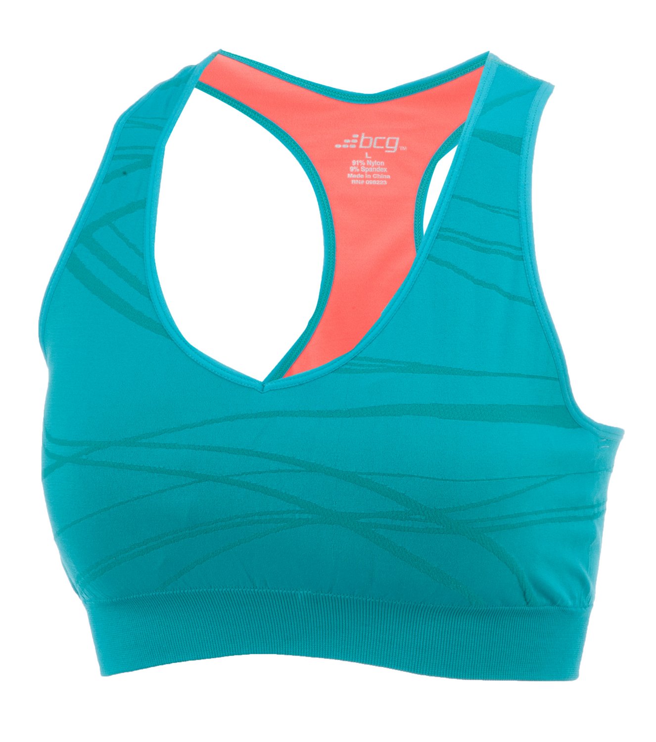 BCG Women's Dip-Dyed Seamless Workout Bra