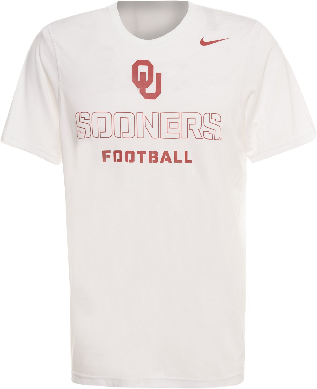 Nike Men's University of Oklahoma Practice Weight Room Legend Short Sleeve T-shirt