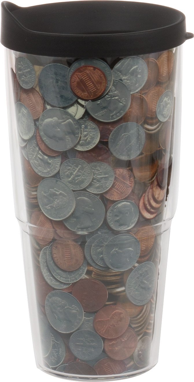 Tervis Coins 24 oz. Tumbler with Lid