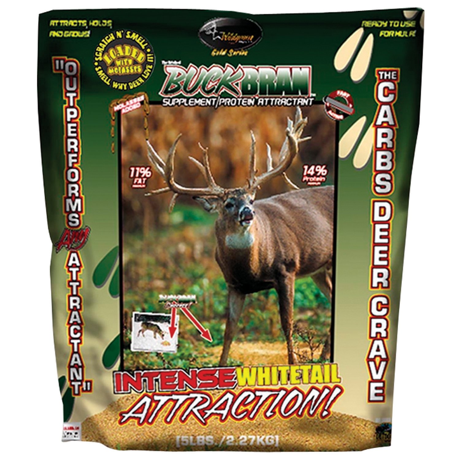 Wildgame Innovations Buck Bran 5 lb. Deer Attractant