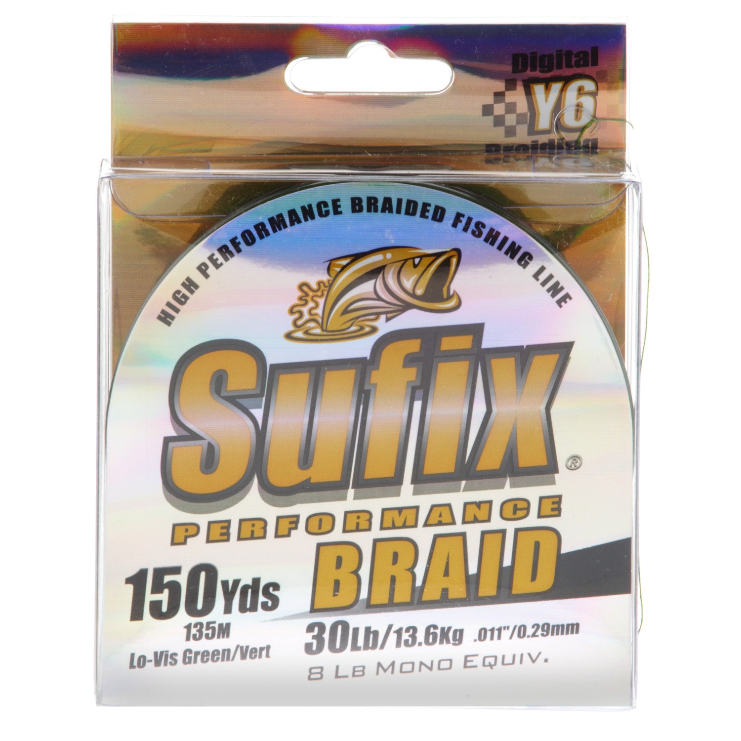 Sufix® Performance 30 lb. - 150 yards Braided Fishing Line