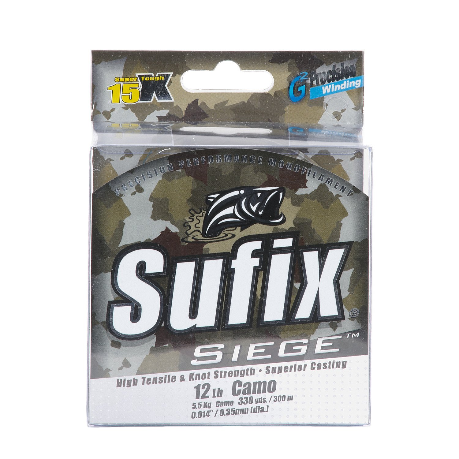 Sufix Siege 12 lb. - 330 yards Monofilament Fishing Line