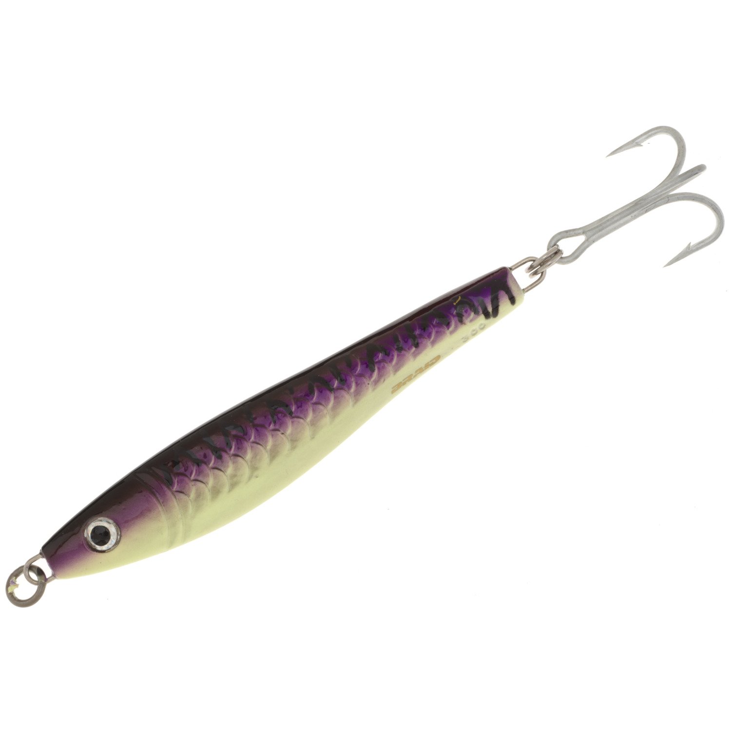 Braid Slammer 750 Glow Mackerel 10-1/2 oz Jig