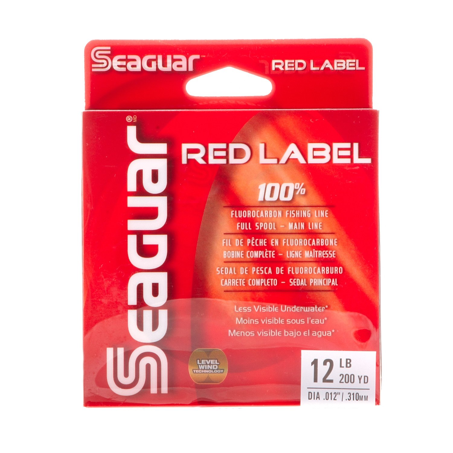Seaguar® Red Label 12 lb. - 200 yards Fluorocarbon Fishing Line