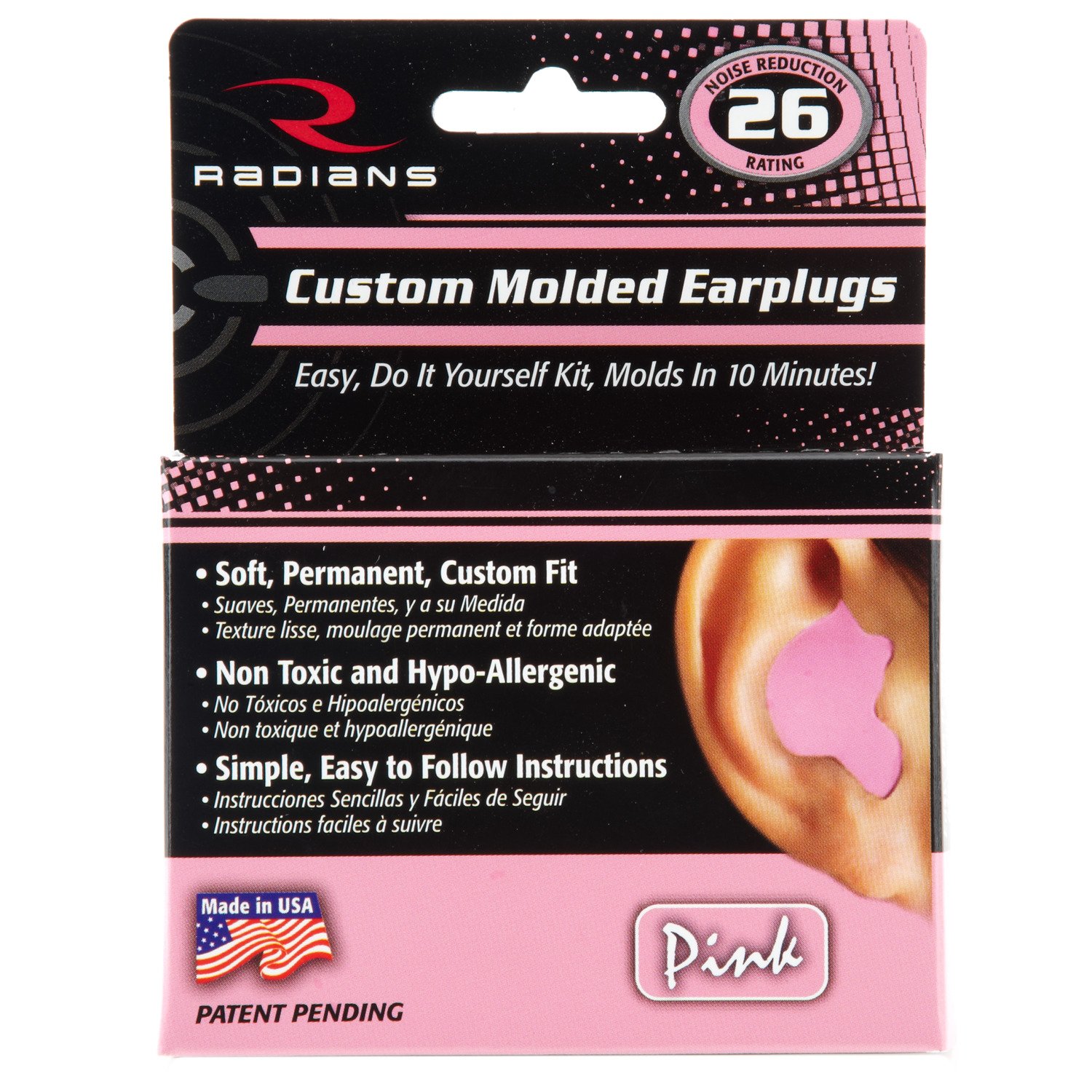Radians Custom-Molded Earplugs