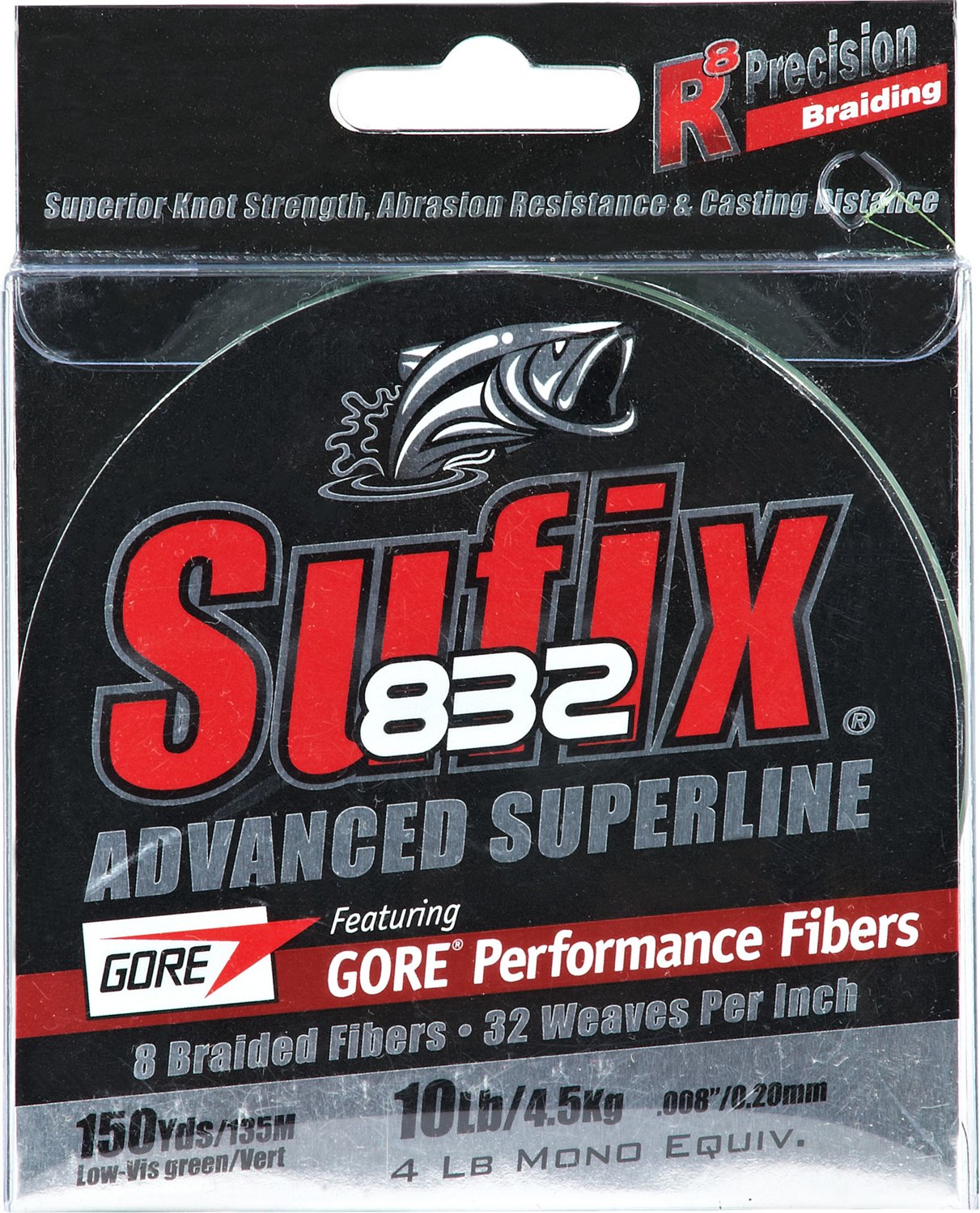 Sufix® 832 Advanced 10 lb. - 150 yards Braided Fishing Line
