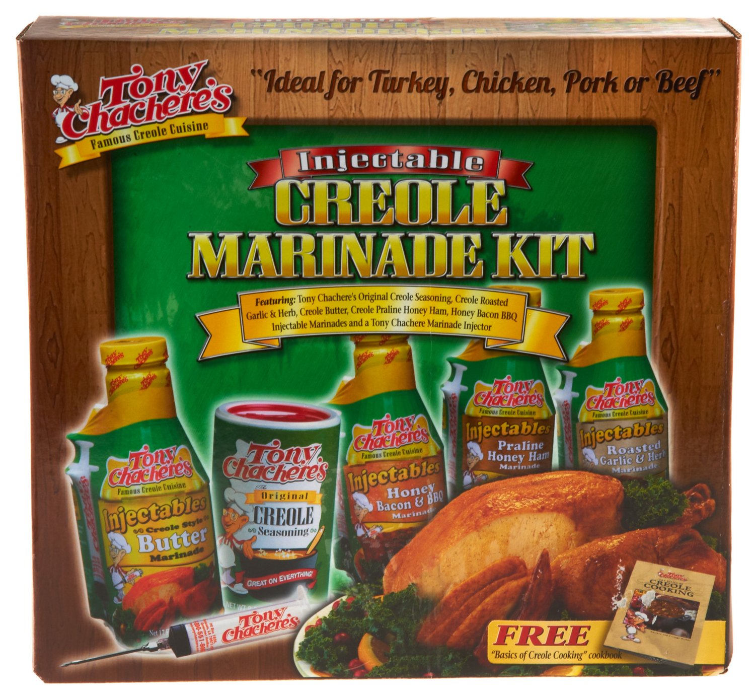 Tony Chachere's Injectable Creole Marinade Kit thumbnail