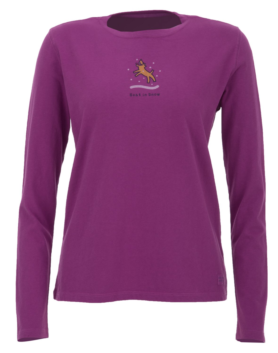 Life is good® Women's Best in Snow Crusher Long Sleeve T-shirt