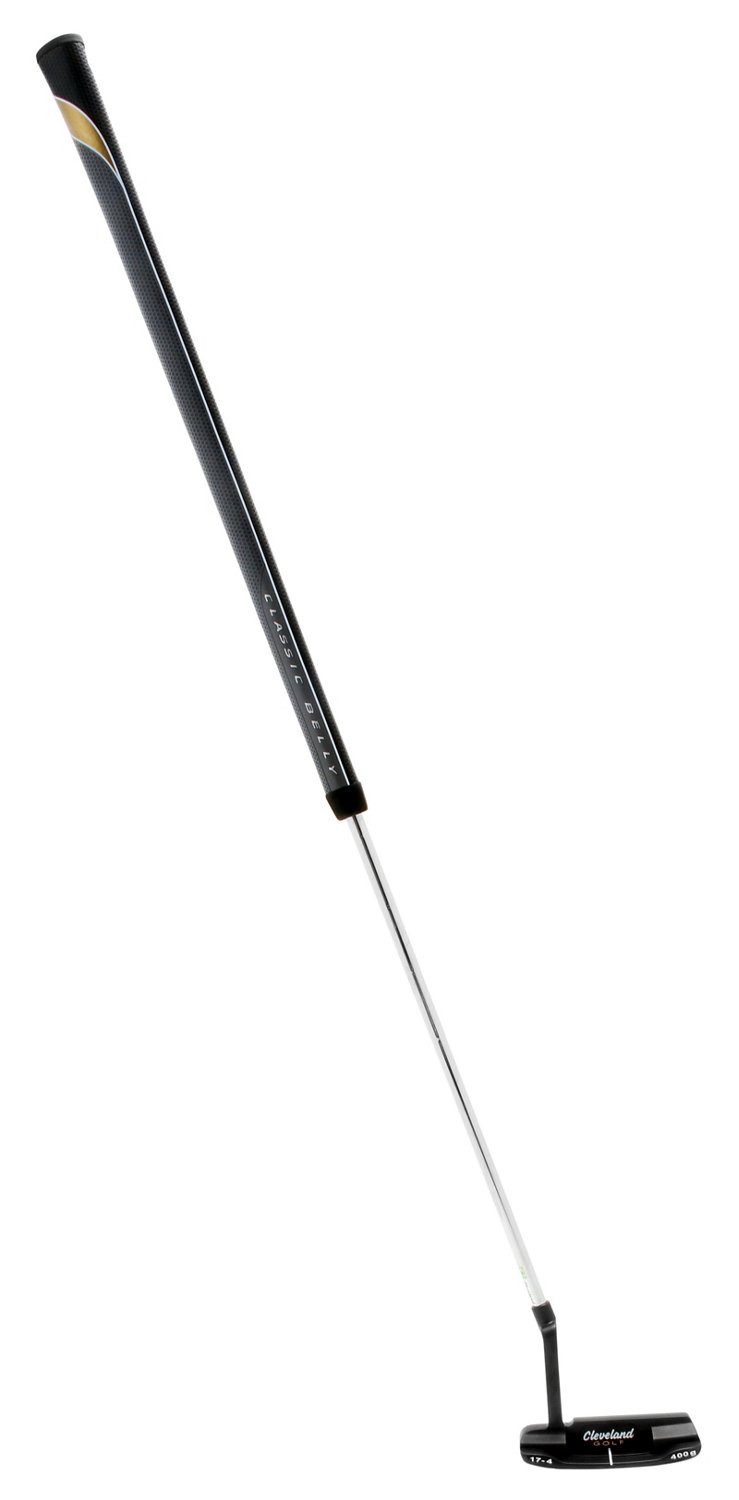 Cleveland Golf Men's Classic Black Platinum Belly Putter