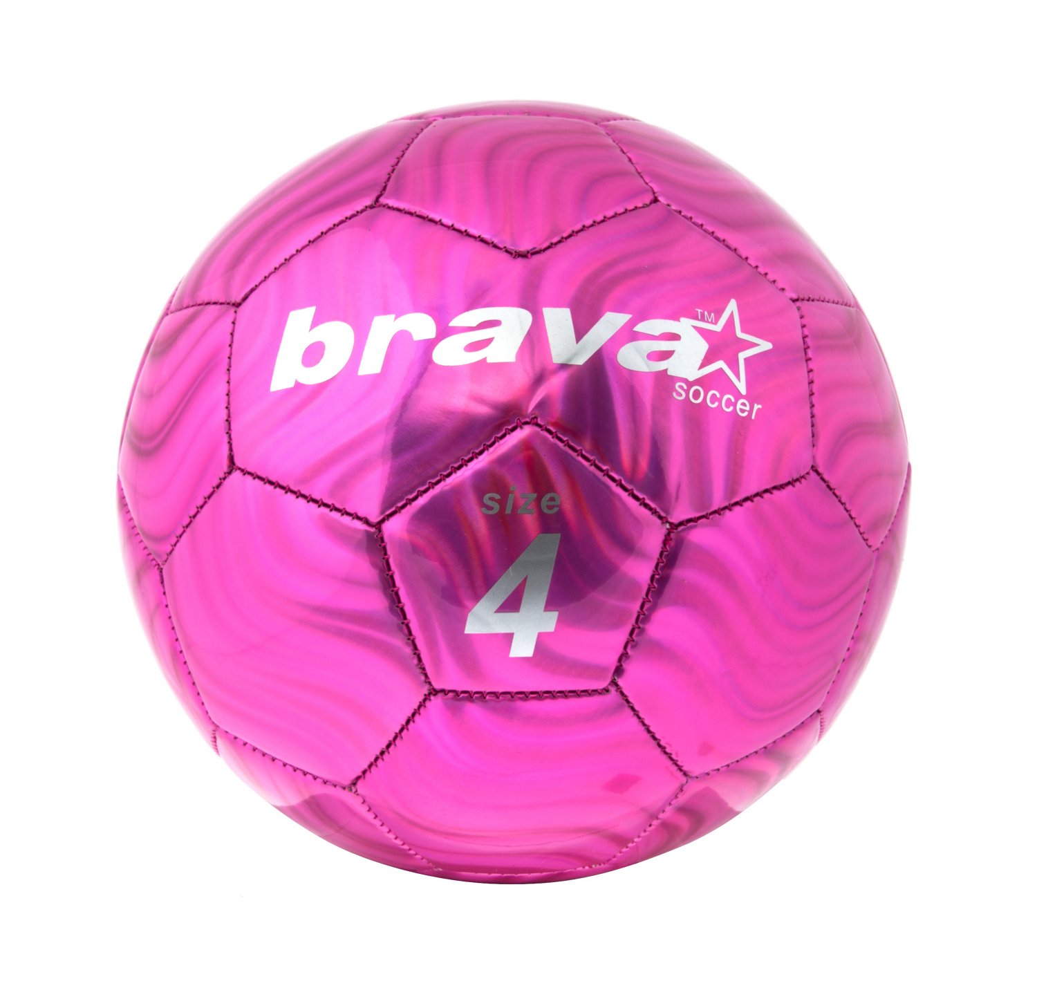 Brava® Soccer Foil #4 Youth Soccer Ball
