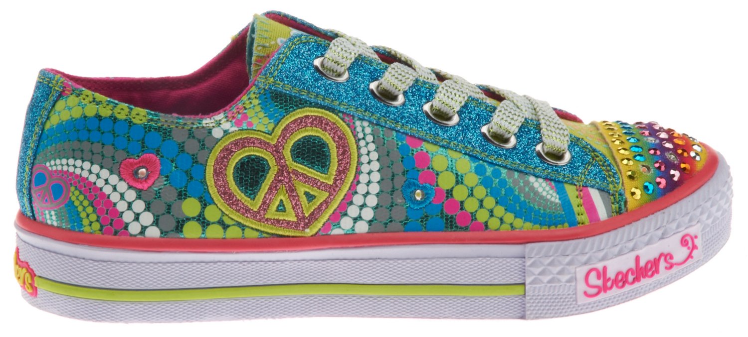 SKECHERS Girls' Heart Sparks Athletic Lifestyle Shoes