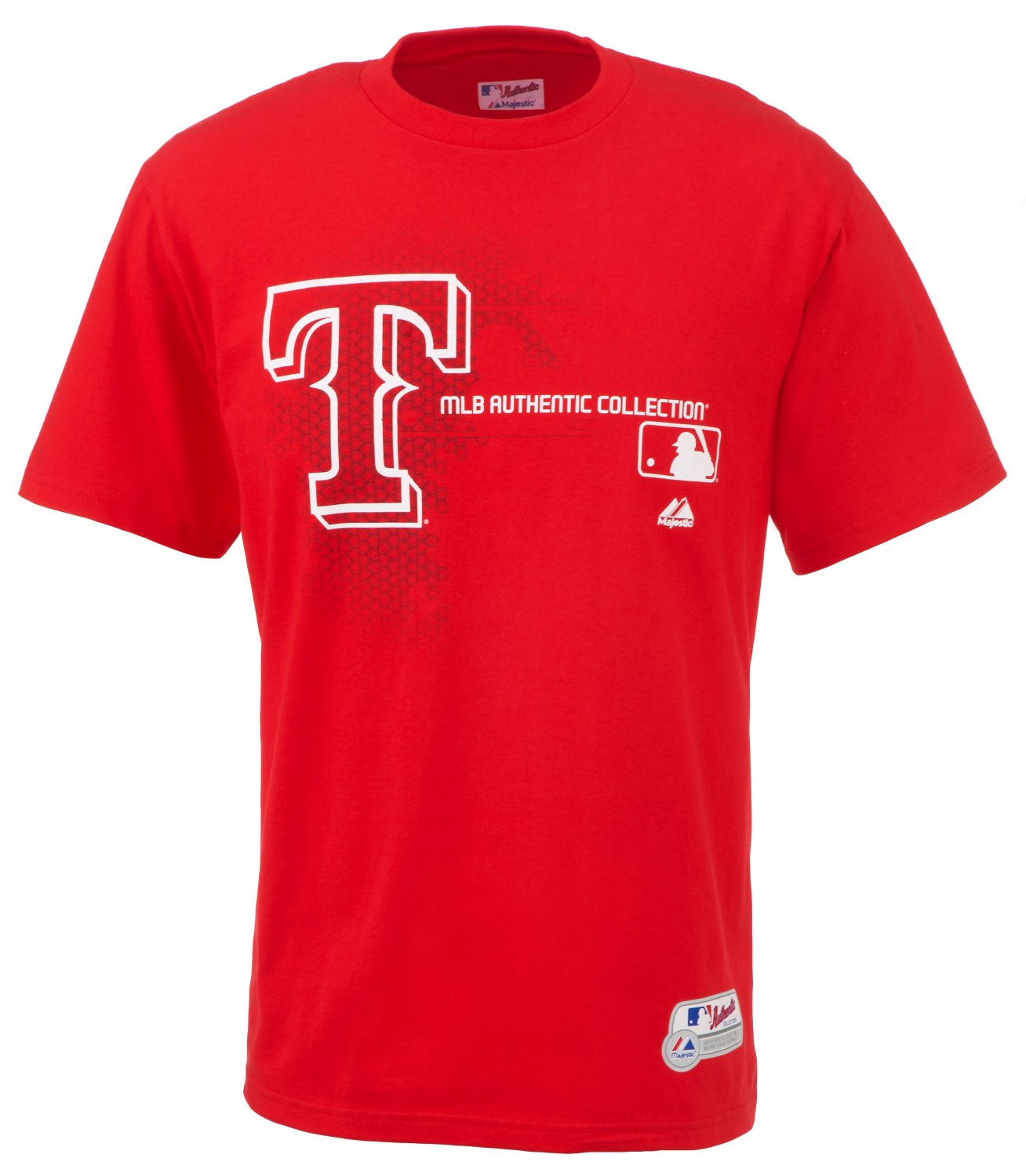 Majestic Men's Texas Rangers Authentic Collection Change Up Short Sleeve T-shirt