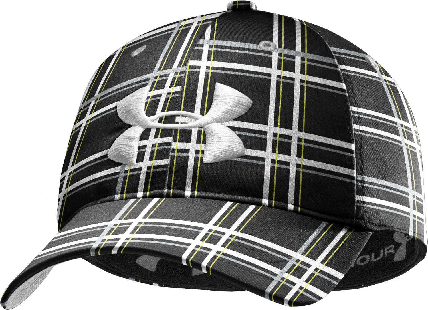 Under Armour® Men's Galaxy Plaid Stretch Fit Cap