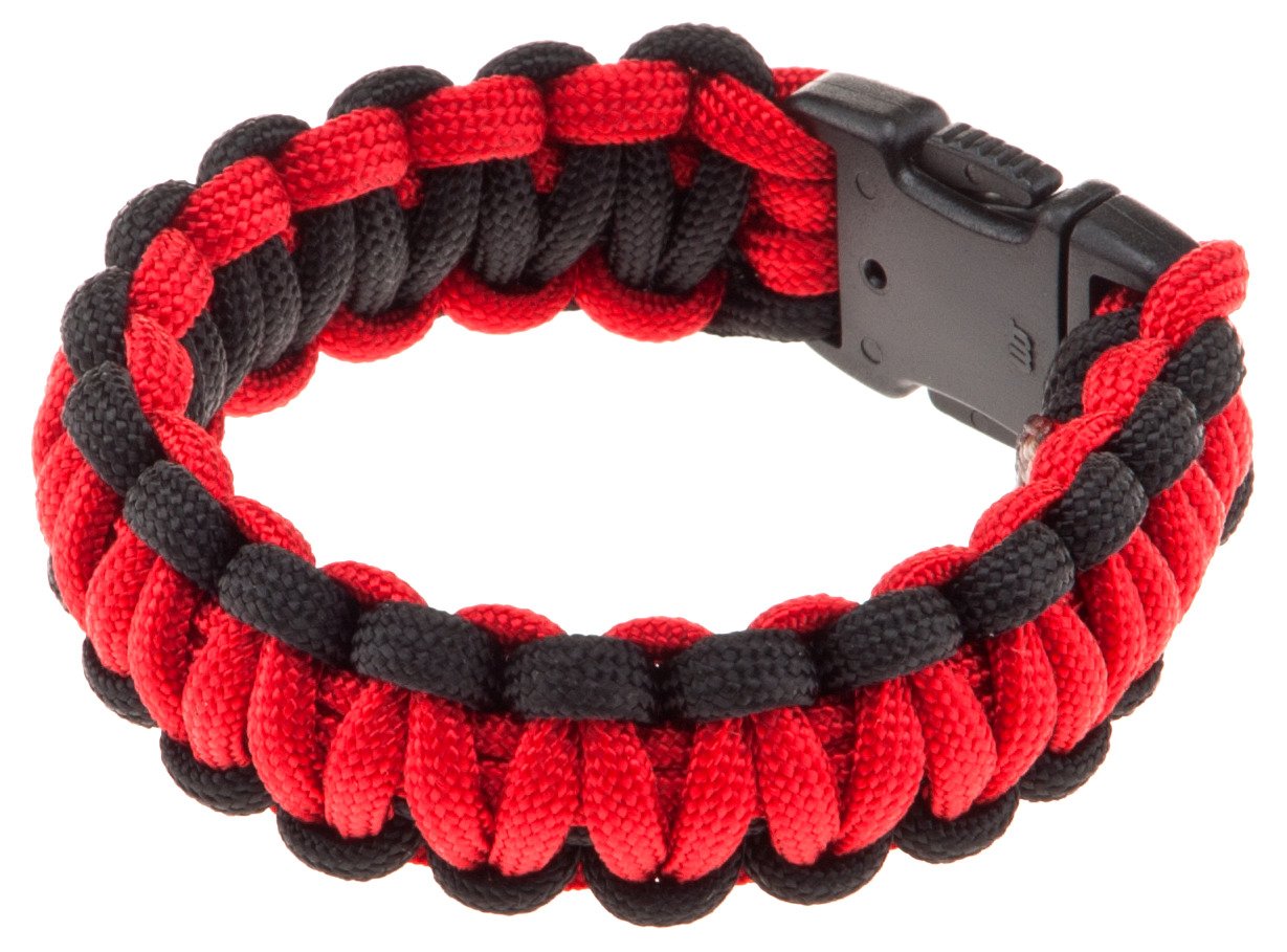 Bison Designs Paracord Side-Release Cobra Small Survival Bracelet
