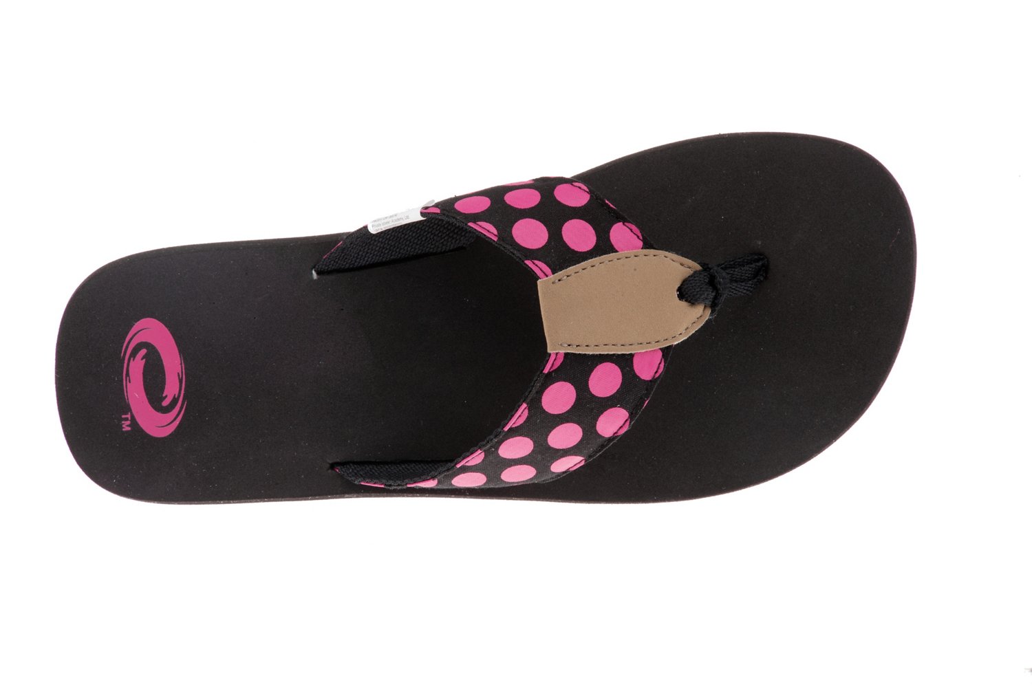 O'rageous® Women's Isabella Dots Thong Sandals thumbnail