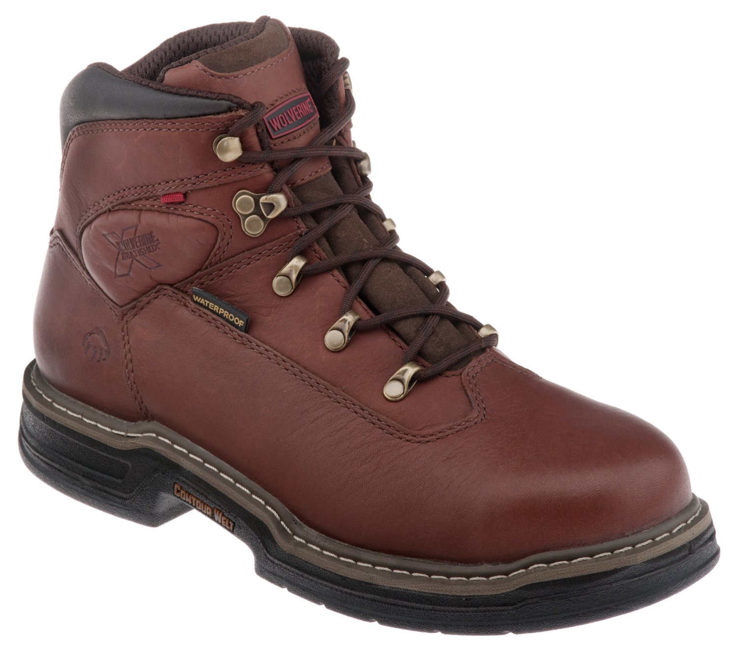Wolverine Men's Buccaneer MultiShox® Contour Welt® Steel Toe EH Work Boots thumbnail