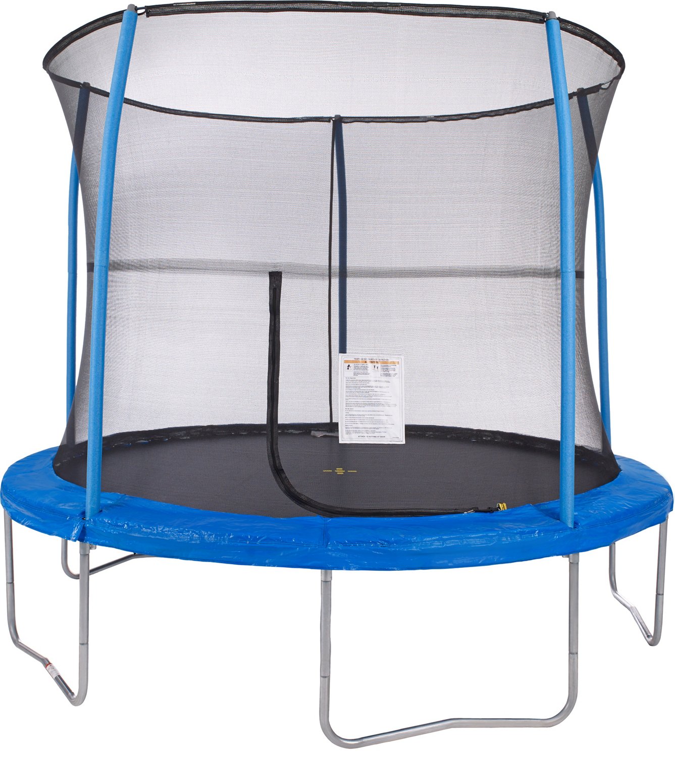 Jump Zone™ 10' Round Trampoline with Enclosure Academy