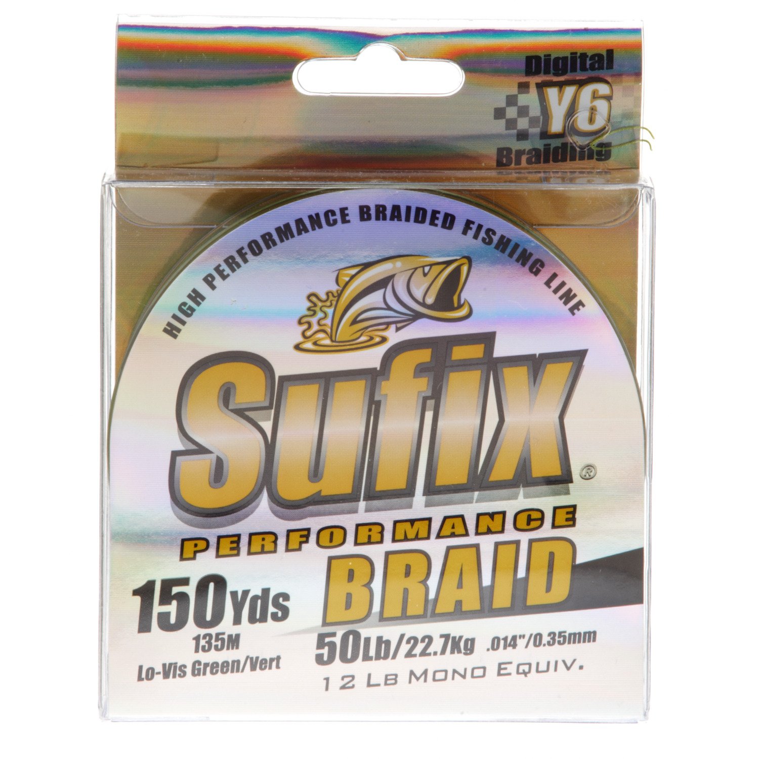 Sufix® Performance 50 lb. - 150 yards Braided Fishing Line