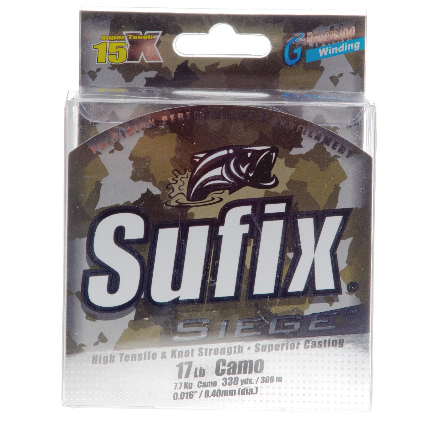Sufix Siege 17 lb. - 330 yards Monofilament Fishing Line