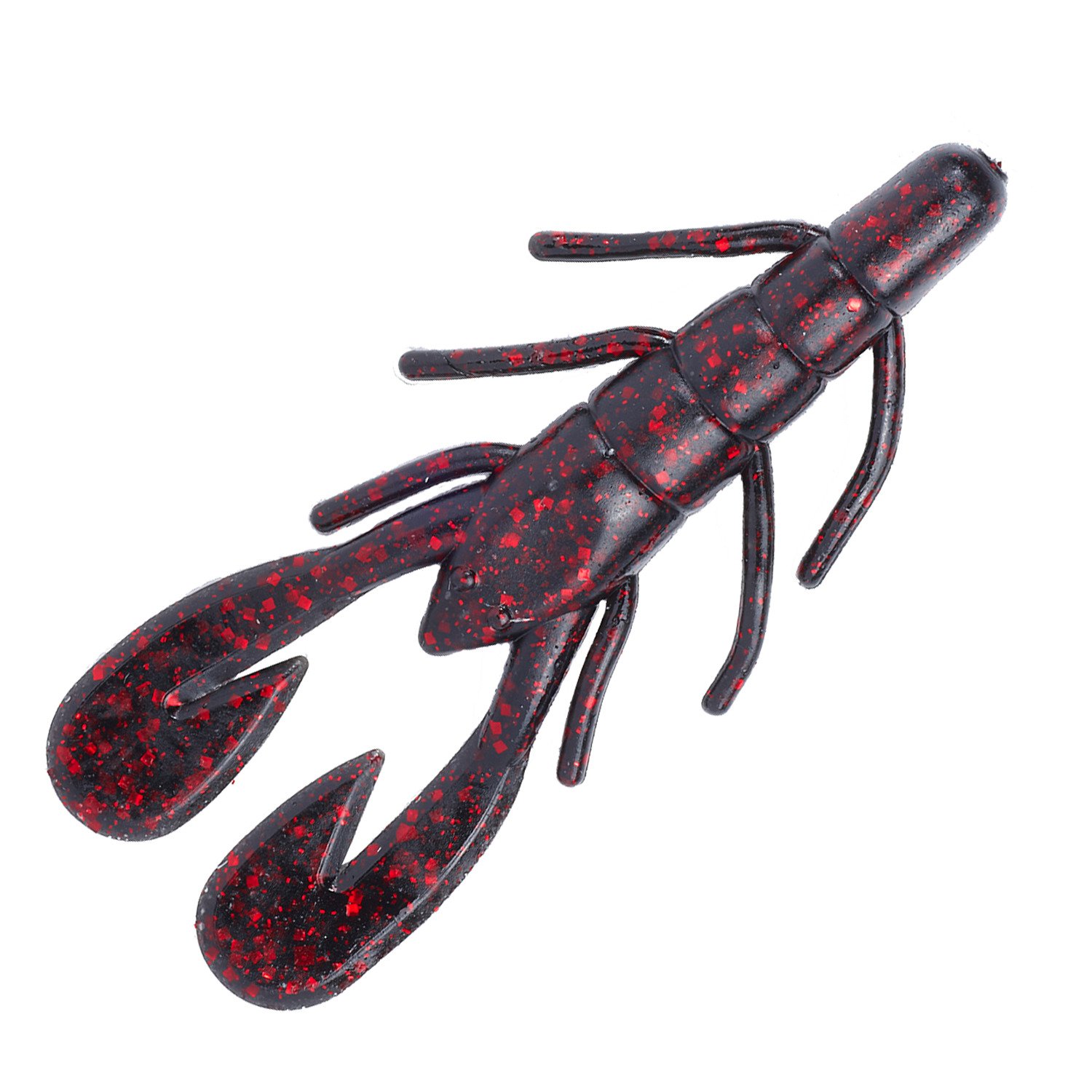 Black Red Glitter