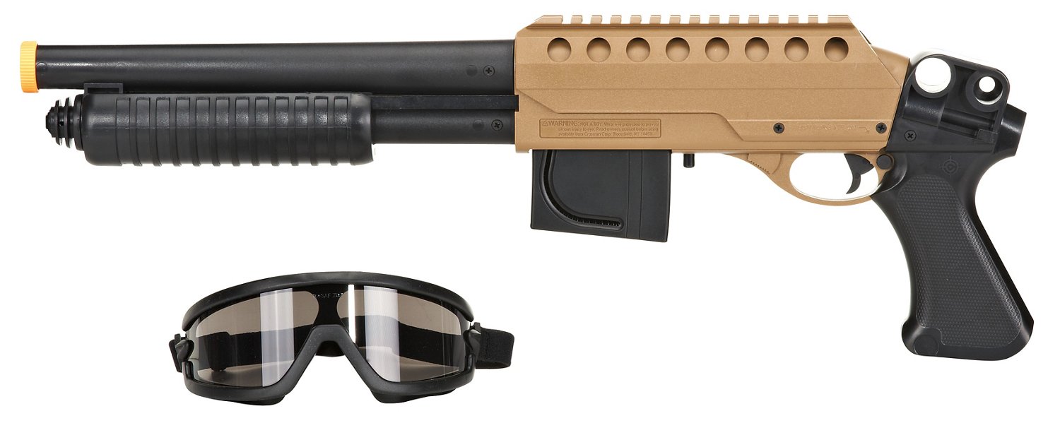 Crosman 6mm Airsoft Rifle and Pistol Kit