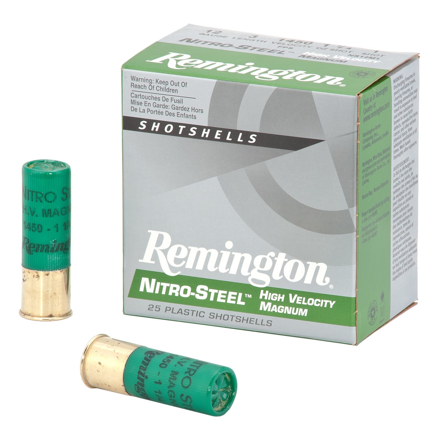 Remington Nitro Steel High-Velocity 12 Gauge Shotshells