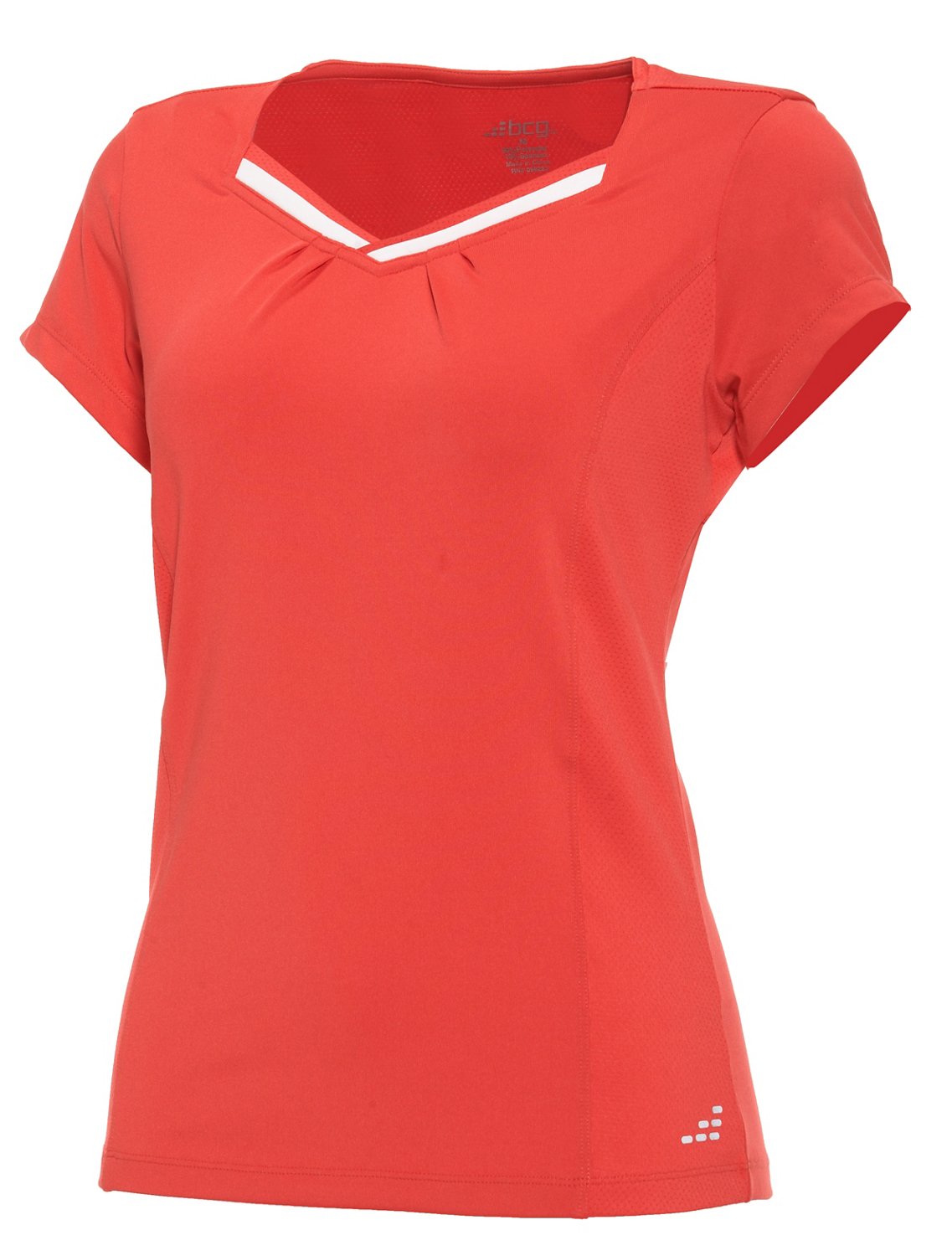 BCG Women's V-neck Tennis Top