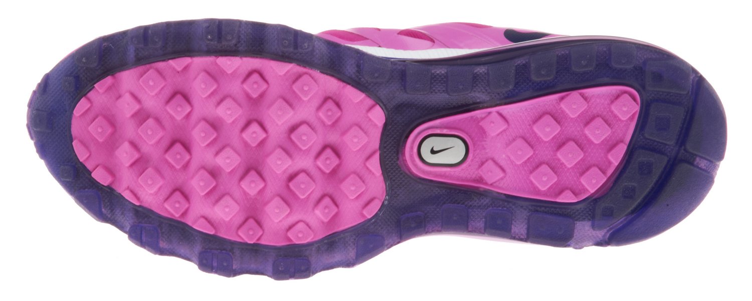 Nike Girls' Air Max 2012 Running Shoes thumbnail