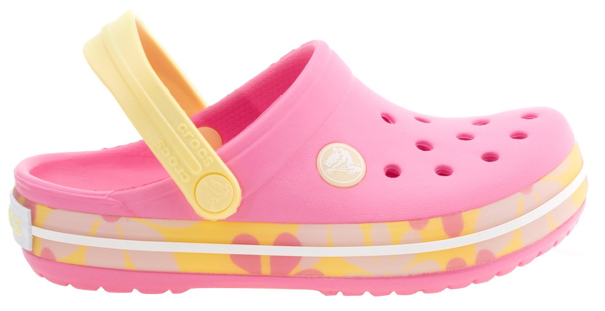 Crocs™ Girls' Crocband Tropic Flower Girls Shoes