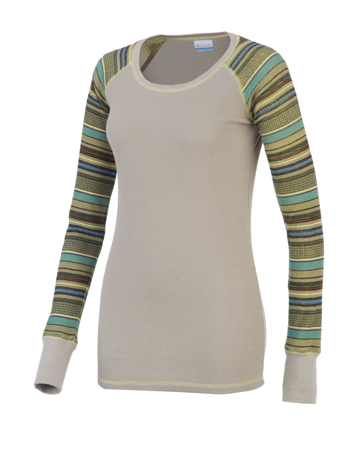 Columbia Sportswear Women's Taylor Trail Print Waffle Crew T-shirt