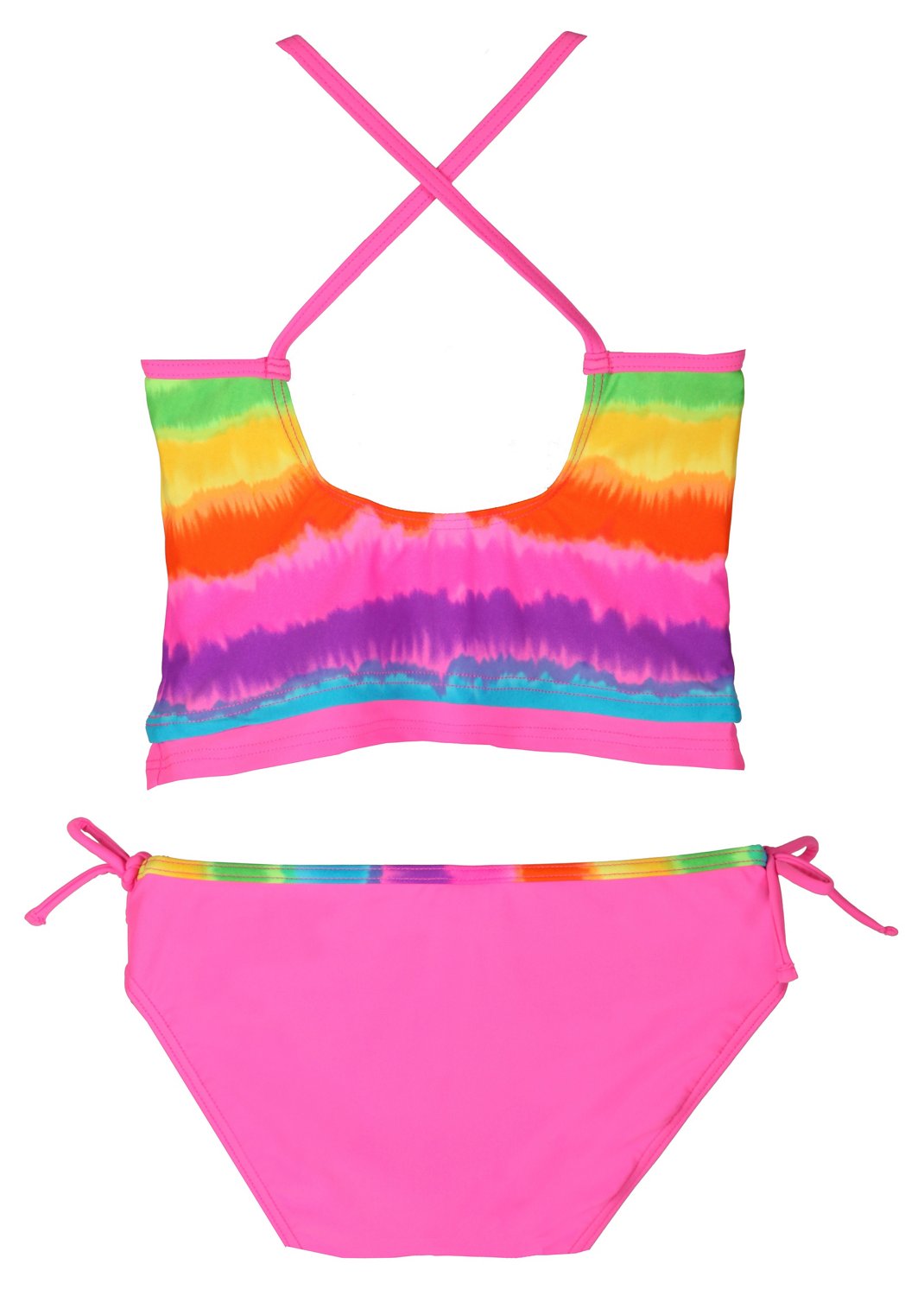 O'rageous® Girls' High Tied X-back Tankini thumbnail