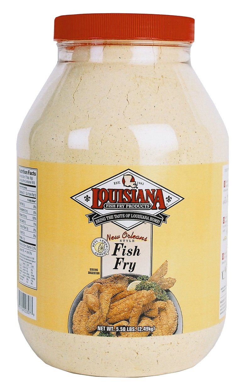 Louisiana Fish Fry Products 1-Gallon New Orleans Style Fish Fry with Lemon thumbnail