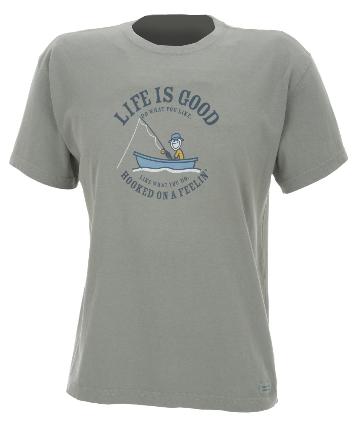 Life is good® Men's Hooked on a Feelin' Crusher T-shirt
