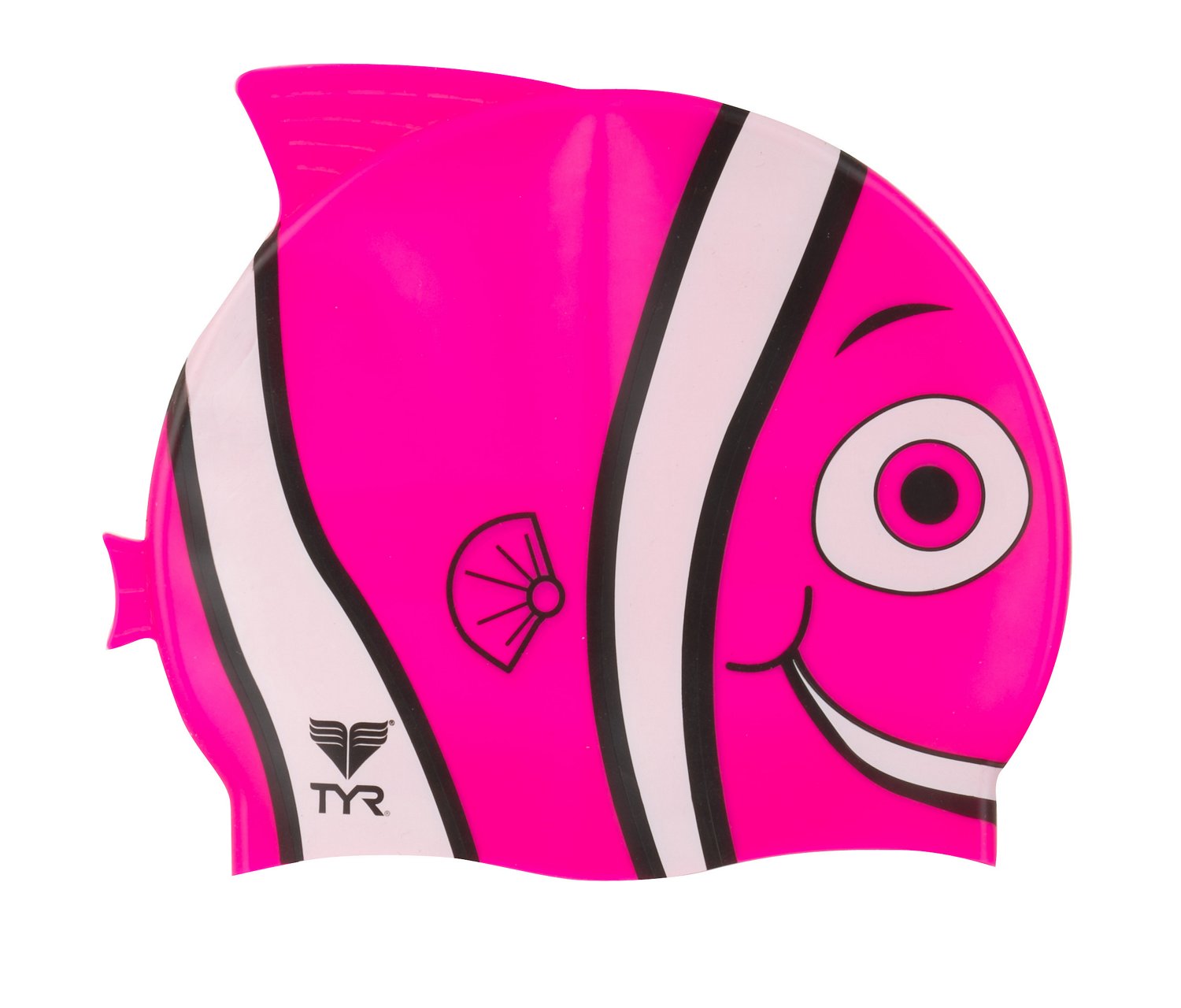 TYR Youth Happy Fish Swim Cap