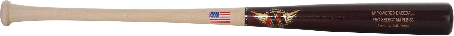 M^Powered Baseball Adults' Select Pro M-110 High-Density Maple Baseball Bat
