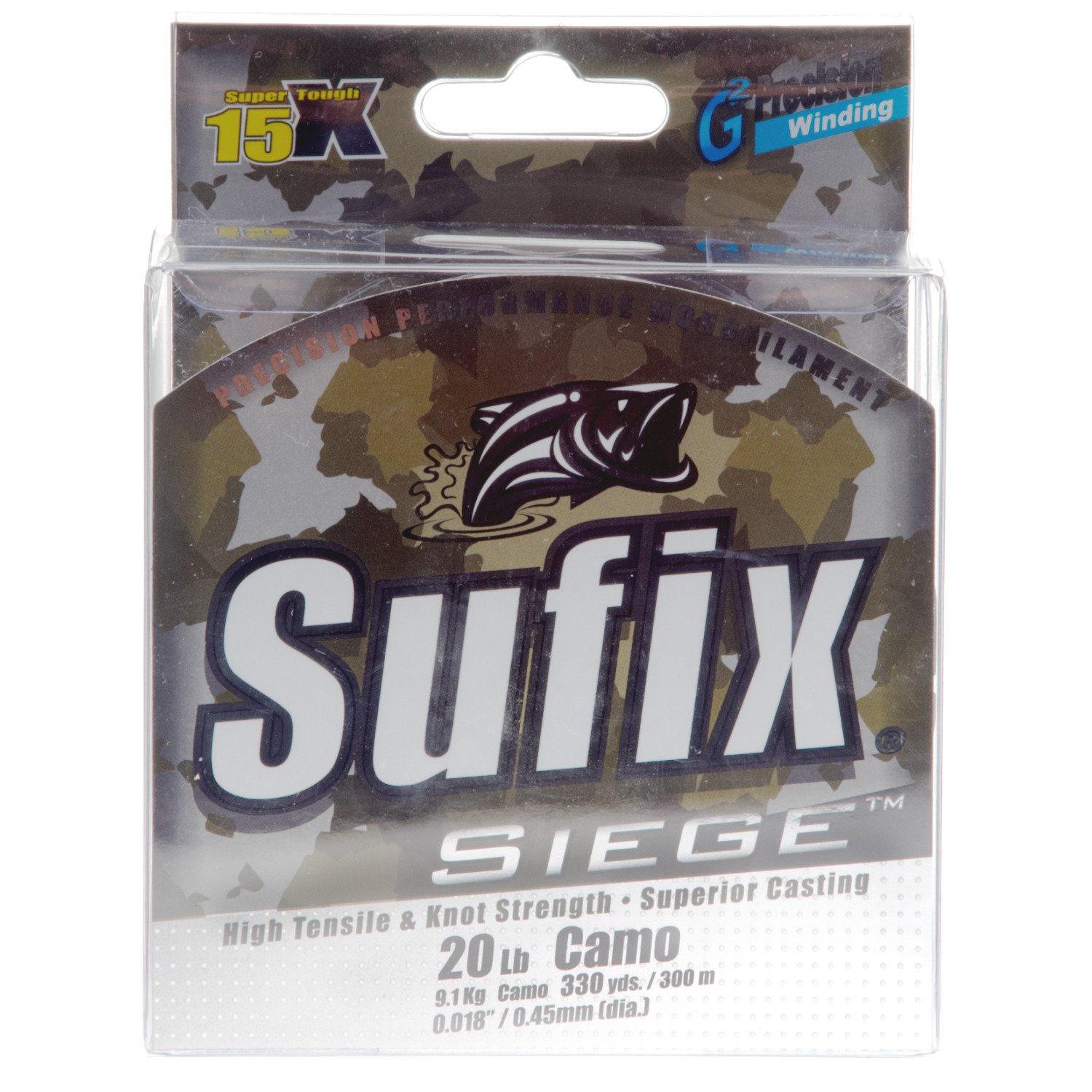 Sufix Siege 20 lb. - 330 yards Monofilament Fishing Line