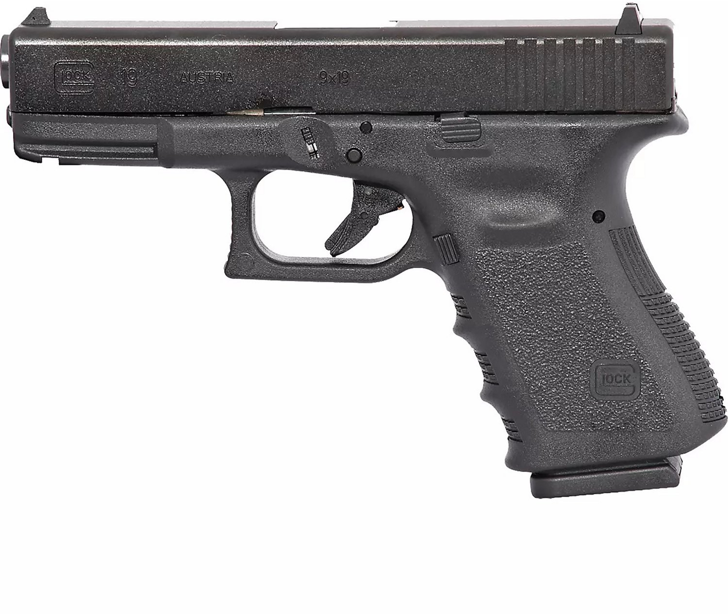 GLOCK 19 9mm Caliber Safe-Action Pistol