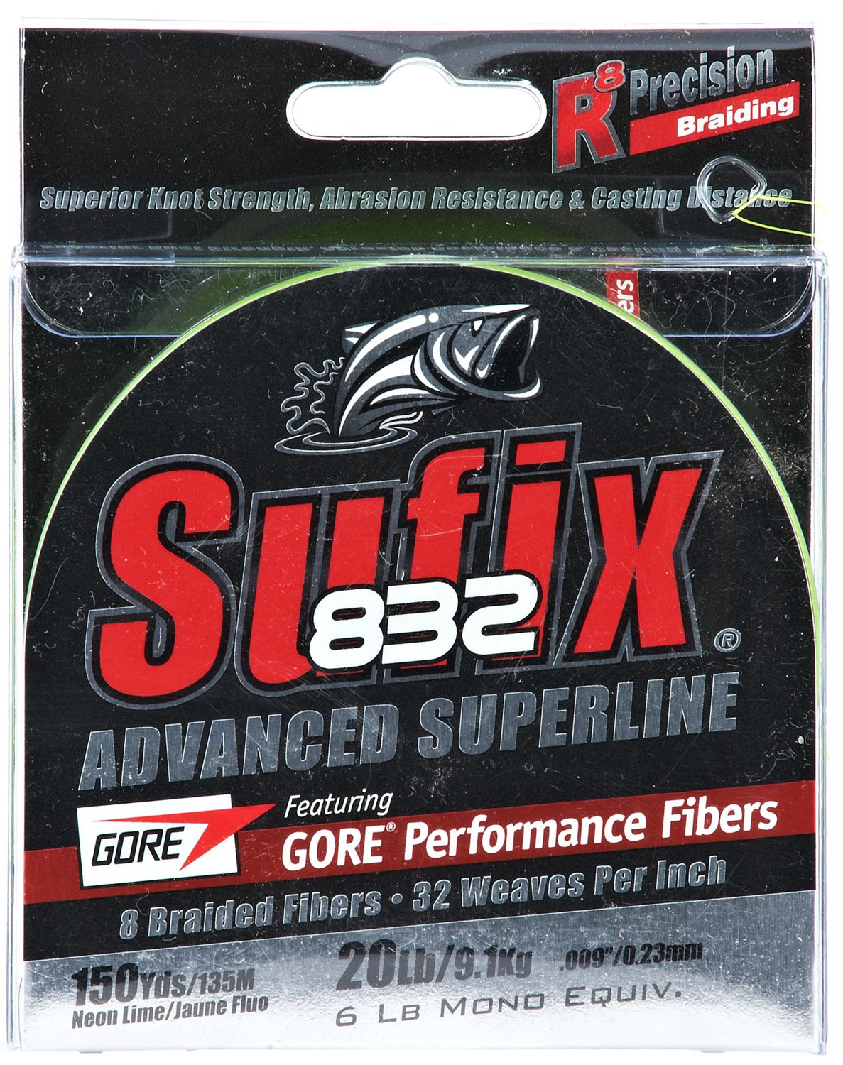 Sufix® 832 Advanced Superline® 20 lb. - 150 yards Braided Fishing Line