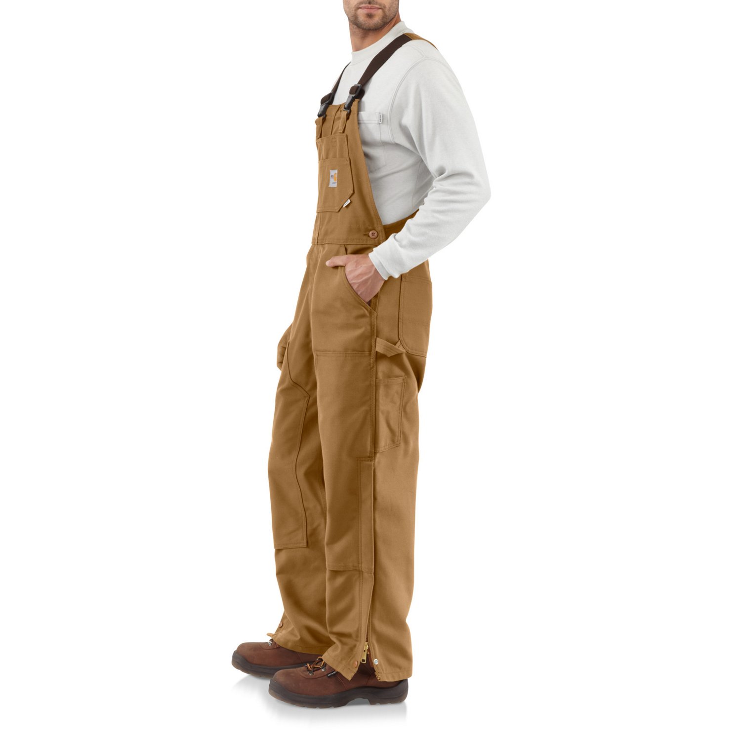Carhartt Men's Flame Resistant Unlined Bib Overall thumbnail