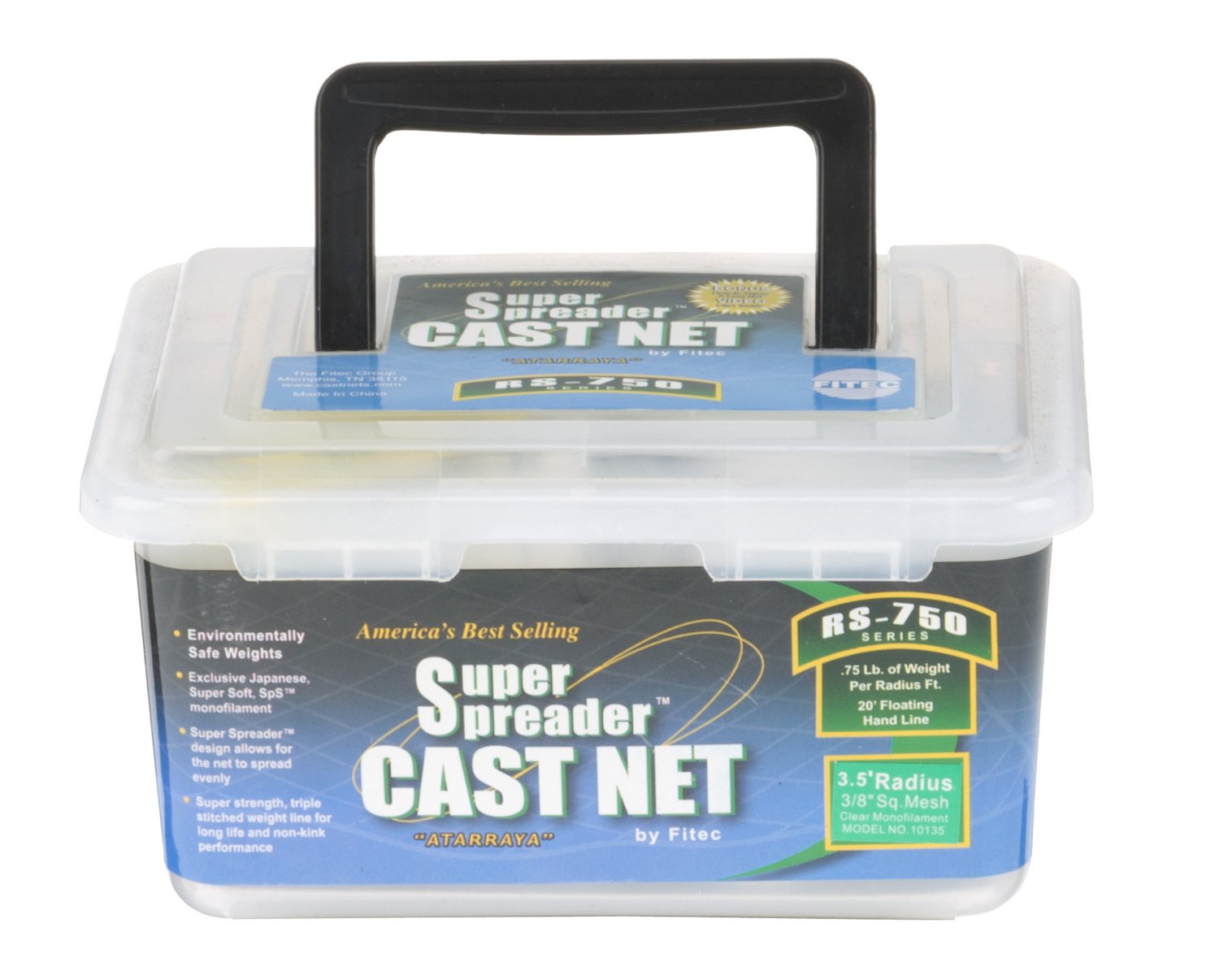 Fitec RS750 Series Super Spreader 3-1/2' Cast Net