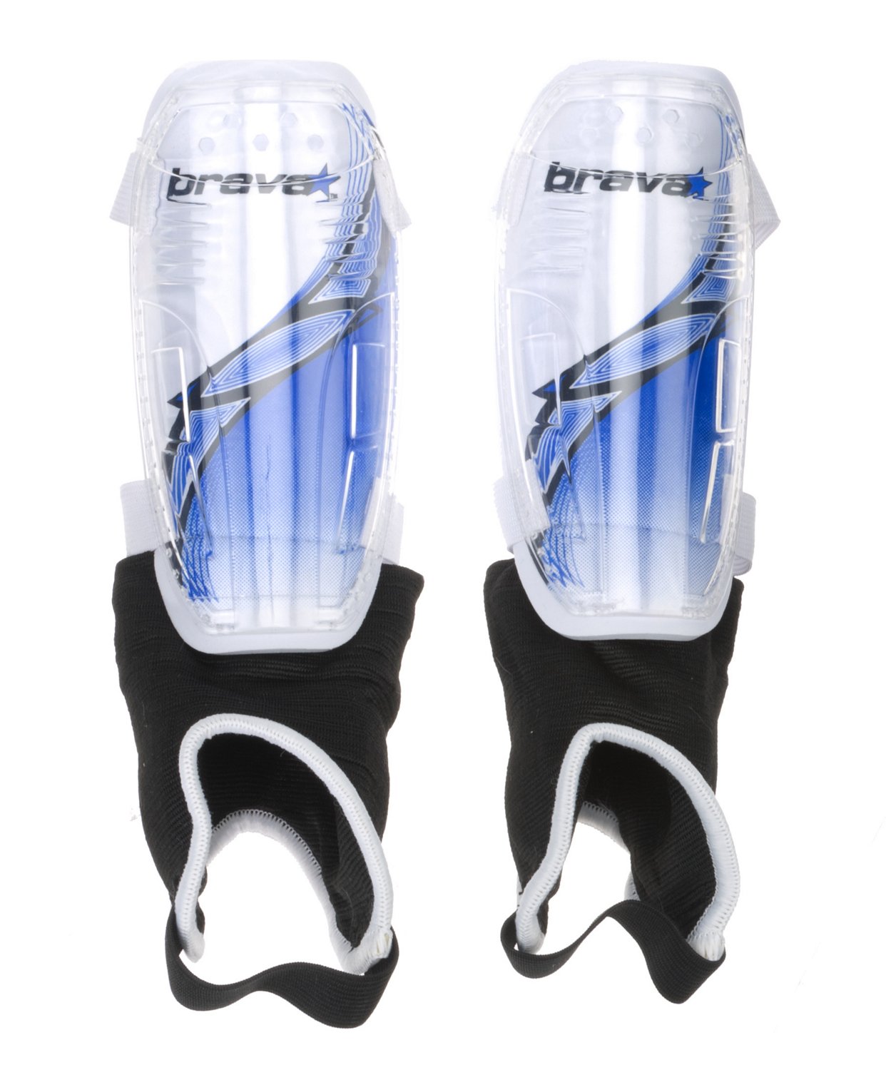 Brava® Soccer X-Small Blue Shin Guards