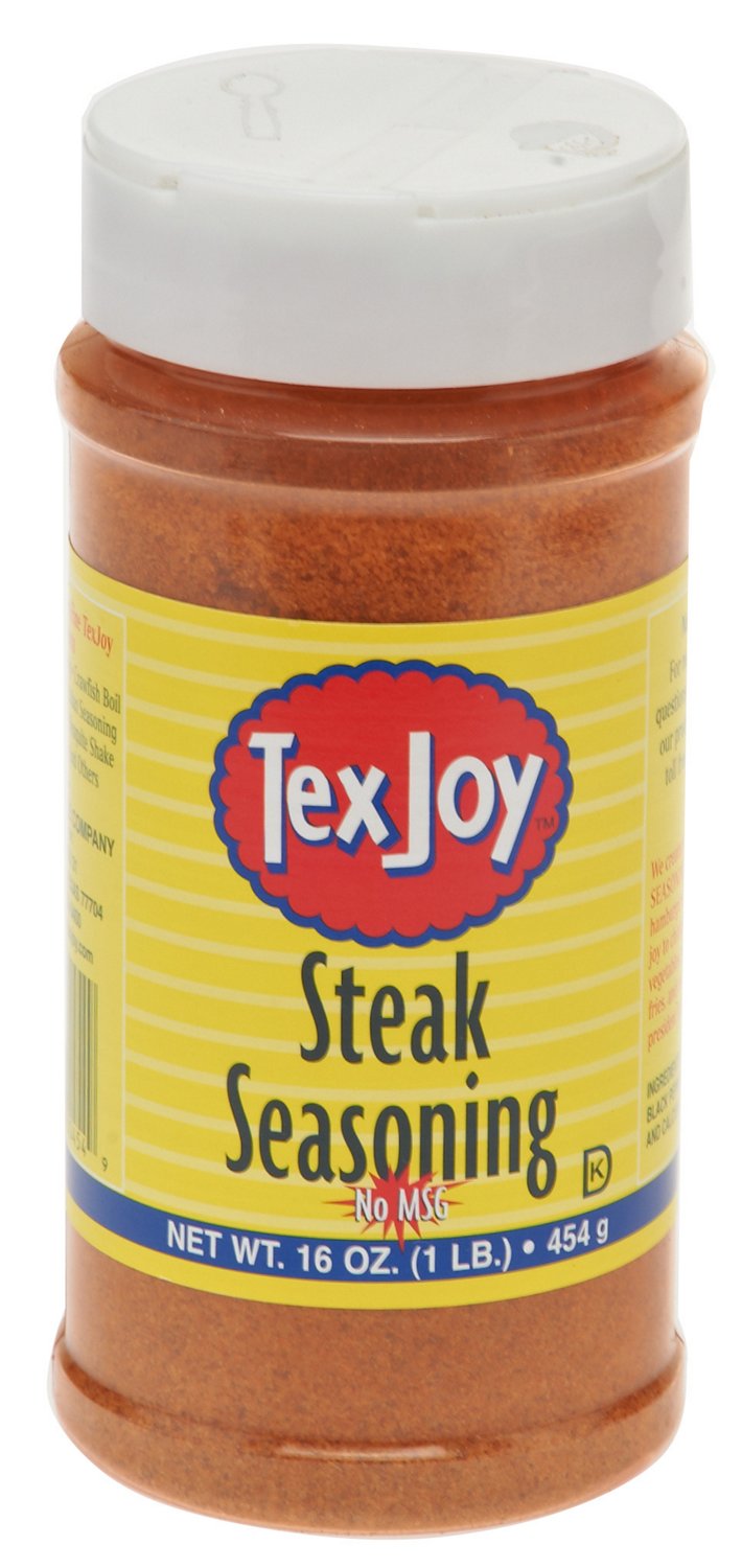 TexJoy 16 oz. No MSG Steak Seasoning