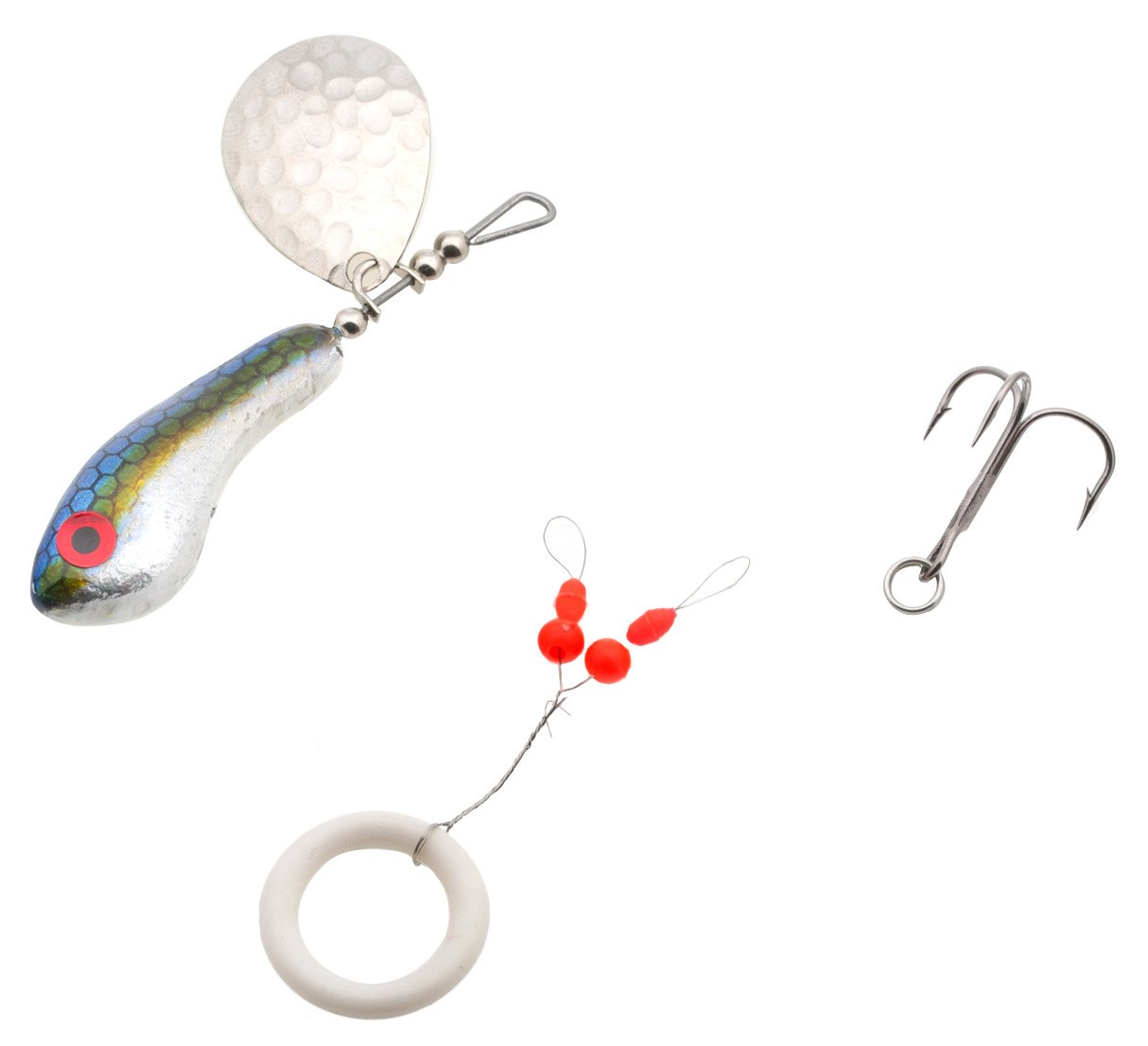 Wahoo Wing Ding 3/4 oz. Tail Spinner Jig