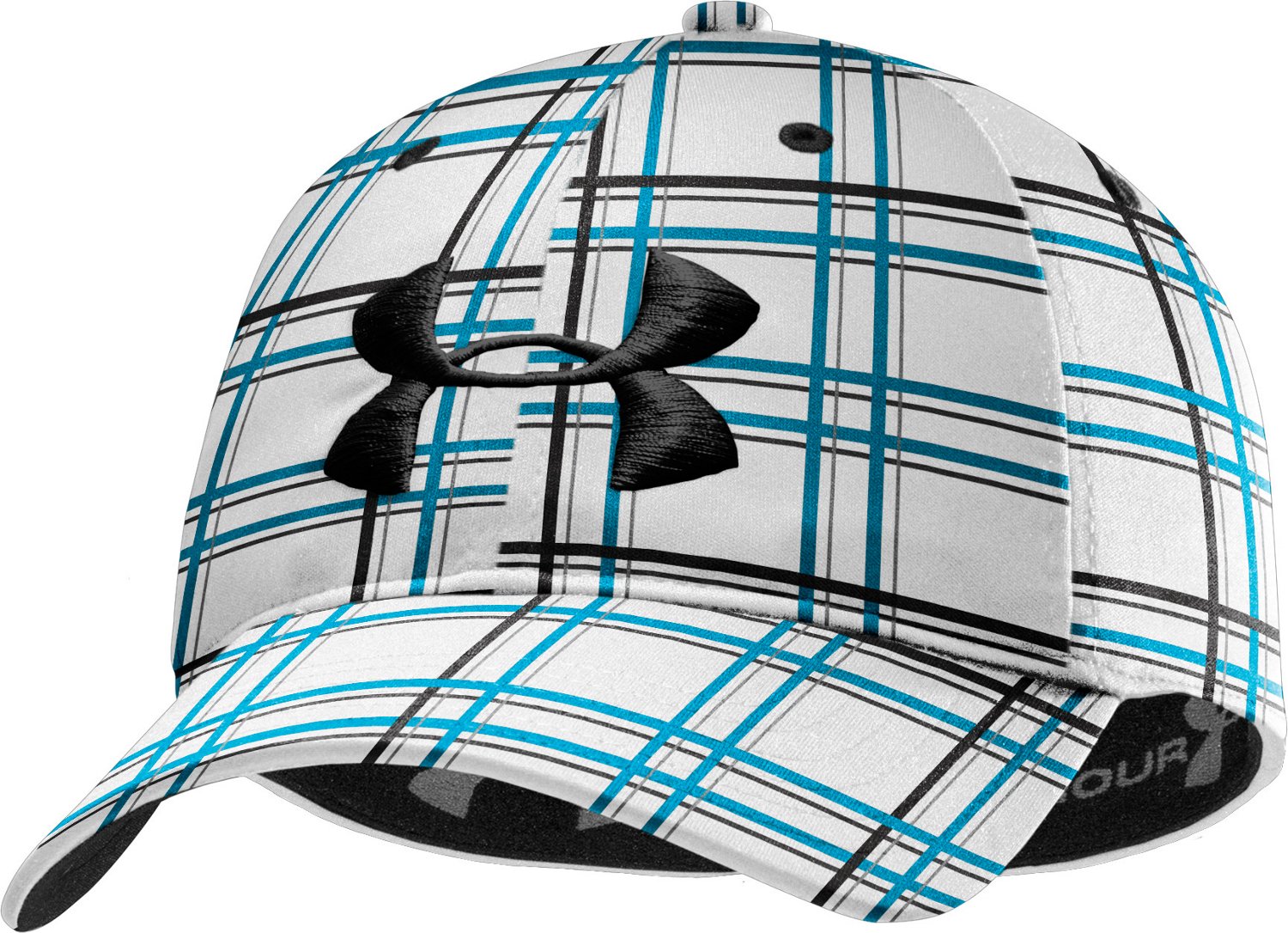 Under Armour® Men's Galaxy Plaid Stretch Fit Cap