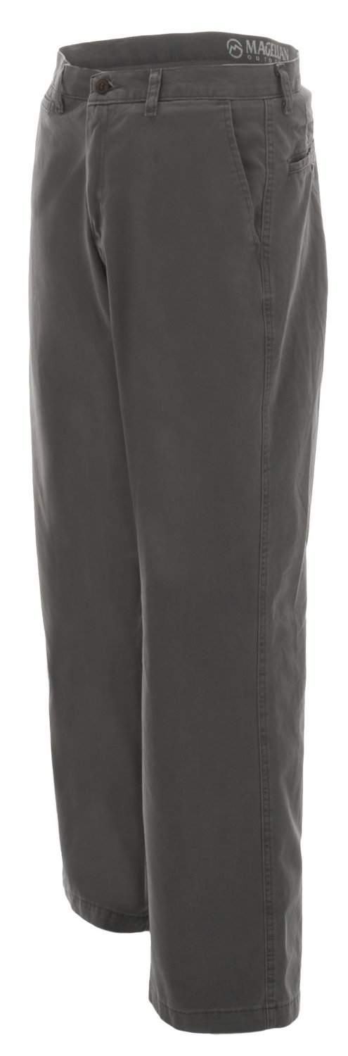 Magellan Outdoors Men's Twill Flat Front Pant